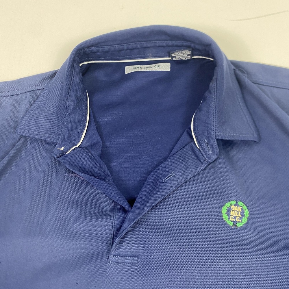 Oak Hill CC Polo Shirt Mens XL Golf Country Club Bamboo Charcoal Performance